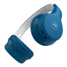 Заредете изображение във визуализатора на галерията – Wireless headphones Motorola JR300 blue-grey
