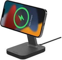 Заредете изображение във визуализатора на галерията – Wireless charger Mophie 15W compatible with MagSafe Snap+ black
