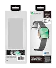 Заредете изображение във визуализатора на галерията – Amazing Thing Band Titan Metal Band TM49SV for Apple Watch 49/45 silver
