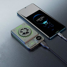 Заредете изображение във визуализатора на галерията – Dudao K24 USB-A / USB-C 10000mAh powerbank - gray
