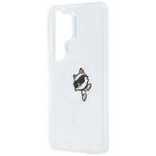 Заредете изображение във визуализатора на галерията – KARL LAGERFELD case for SAMSUNG S26 Ultra KLHMS26L6HCPSCT (Magnetic IML Peekaboo Choupette) transparent
