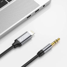 Заредете изображение във визуализатора на галерията – Tech-Protect UltraBoost audio Lightning / mini jack 3.5mm cable 1m - black
