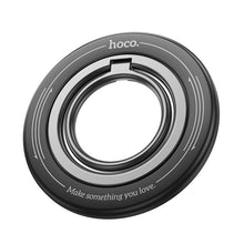 Заредете изображение във визуализатора на галерията – HOCO magnetic mobile phone ring holder GH3 black
