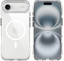 Заредете изображение във визуализатора на галерията – ROAR case SLIM DEFENDER compatible with MagSafe for IPHONE 17 Air transparent
