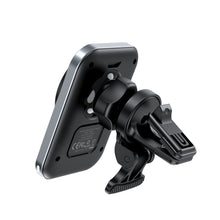 Заредете изображение във визуализатора на галерията – Choetech T206-F car holder with inductive charger up to 15W - black

