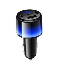 Заредете изображение във визуализатора на галерията – Car charger Hoco USB A + 2xUSB C PD QC3.0 57W Z69B black
