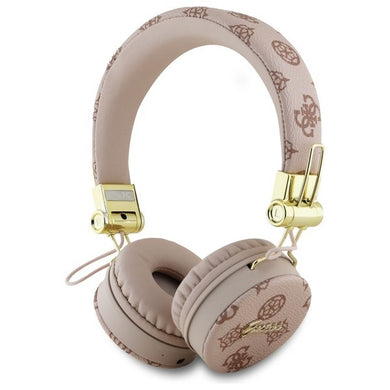 GUESS wireless headphones bluetooth ENC GUBH70EPOSMW (PU Peony Script Round Shape) brown