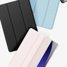 Заредете изображение във визуализатора на галерията – Dux Ducis Toby case with flap and stand for Samsung Galaxy Tab S9 / S9 FE - blue

