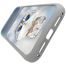 Заредете изображение във визуализатора на галерията – NIMMY case BIG EYED SILVER SHADED CAT for IPHONE 18 Pro/17 Pro grey
