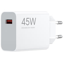 Заредете изображение във визуализатора на галерията – XIAOMI original charger USB A QC3.0 3A 45W MDY-17-EF white bulk
