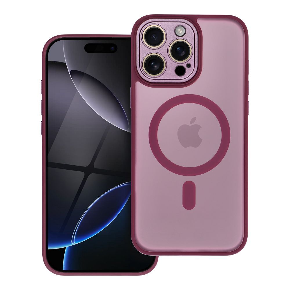 VARIETE MAG COVER Case compatible with MagSafe for IPHONE 16 PRO MAX purple