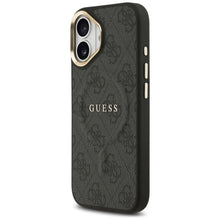Заредете изображение във визуализатора на галерията – GUESS case for IPHONE 17 compatible with MagSafe GUHMP17SP4MSEGCK (PU 4G W/ Classic) black
