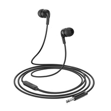 Заредете изображение във визуализатора на галерията – Borofone Earphones BM83 Craft with microphone black
