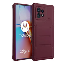 Заредете изображение във визуализатора на галерията – HEAVY DUTY case for MOTOROLA Edge 40 Pro burgundy
