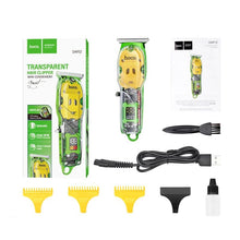 Заредете изображение във визуализатора на галерията – Hair clipper Hoco DAR12 green
