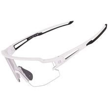 Заредете изображение във визуализатора на галерията – Rockbros 10172 photochromic UV400 cycling glasses - white
