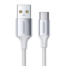 Заредете изображение във визуализатора на галерията – Ugreen US288 60131 USB-A / USB-C QC 3.0 3A 1m cable - white
