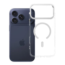 Заредете изображение във визуализатора на галерията – Case for iPhone 18 Pro Max / 17 Pro Max Frame Clear Hybrid Mag Cover compatible with MagSafe transparent
