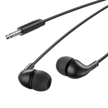 Заредете изображение във визуализатора на галерията – Borofone Earphones BM83 Craft with microphone black
