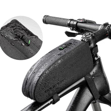 Заредете изображение във визуализатора на галерията – Rockbros AS-019 bicycle frame bag waterproof 1.5 l - black
