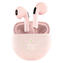 Заредете изображение във визуализатора на галерията – Wireless earbuds BLUE STAR Circle Beat TX3 TWS pink
