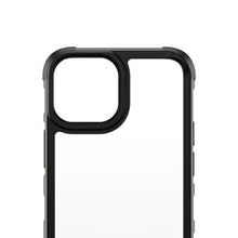 Заредете изображение във визуализатора на галерията – PanzerGlass ClearCase antibacterial Military Grade certified case for iPhone 13 mini - transparent and black
