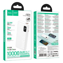 Заредете изображение във визуализатора на галерията – Powerbank Hoco 10000 mAh QC PD 2A 22,5W J158 Pro white
