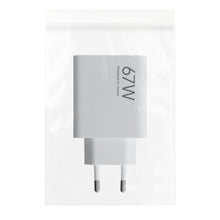 Заредете изображение във визуализатора на галерията – XIAOMI original charger USB A QC3.0 3A 67W MDY-15-ET white bulk
