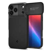 Заредете изображение във визуализатора на галерията – SPIGEN case OPTIK ARMOR MAG case for IPHONE 17 Pro black
