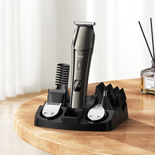 Заредете изображение във визуализатора на галерията – Hair clipper set Hoco HP26 metal gray
