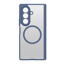 Заредете изображение във визуализатора на галерията – DUX DUCIS case EXPN compatible with MagSafe for SAMSUNG Z Fold 8 Ultra blue
