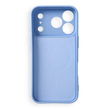 Заредете изображение във визуализатора на галерията – Case for iPhone 18 Pro Max / 17 Pro Max Silicone Mag Cover compatible with MagSafe (camera protection) light blue
