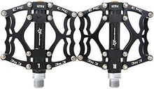 Заредете изображение във визуализатора на галерията – Rockbros JT201012LBK bicycle pedal set - black
