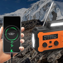 Заредете изображение във визуализатора на галерията – PRISTAR radio FM with flashlight 4000 mAh YX328 orange

