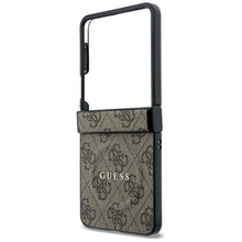 Заредете изображение във визуализатора на галерията – GUESS case for SAMSUNG GALAXY Z FLIP 8 compatible with MagSafe (4G Classic) brown
