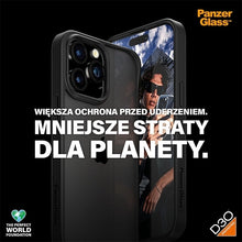 Заредете изображение във визуализатора на галерията – PanzerGlass ClearCase Case for iPhone 15 Pro Max with Military Grade Certification - Transparent and Black
