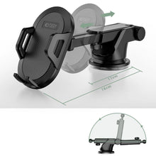 Заредете изображение във визуализатора на галерията – Tech-Protect V1 car phone holder for windshield/cockpit - black
