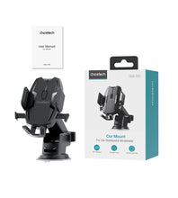 Заредете изображение във визуализатора на галерията – Choetech H043 Spider-Man II telescopic car holder for cockpit or window - black
