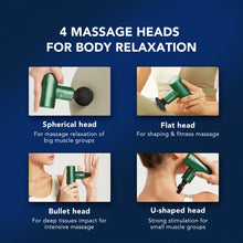 Заредете изображение във визуализатора на галерията – SKG F3-EN massage gun for the whole body - green
