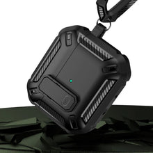 Заредете изображение във визуализатора на галерията – Tech-Protect X-Carbo case for AirPods Pro 1 / 2 - black
