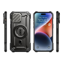Заредете изображение във визуализатора на галерията – Supcase UB XT Mag case with MagSafe for iPhone 15 Pro - black
