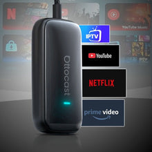 Заредете изображение във визуализатора на галерията – Wireless car adapter OTTOCAST Play2Video CA515-T black
