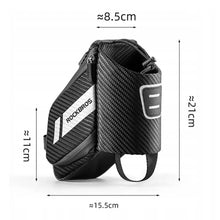 Заредете изображение във визуализатора на галерията – Rockbros C32BK saddle bag 1.5 l with water bottle pocket - black
