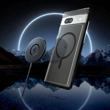 Заредете изображение във визуализатора на галерията – Spigen Ultra Hybrid OneTap Ring case with MagSafe for Google Pixel 7A - black
