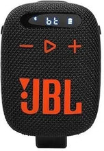 Заредете изображение във визуализатора на галерията – Wireless speaker JBL Wind 3 with handlebar holder black and orange
