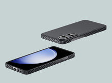 Заредете изображение във визуализатора на галерията – Benks Etui Magnetic Armor Air Kevlar 600D for Samsung Galaxy S24 black
