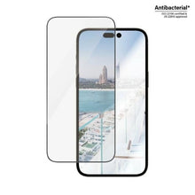 Заредете изображение във визуализатора на галерията – PanzerGlass Ultra-Wide Fit antibacterial tempered glass with glare filter and positioner for iPhone 14 Pro Max
