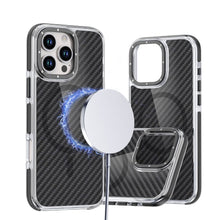Заредете изображение във визуализатора на галерията – FIBER Case comapitble with MagSafe for IPHONE 16E black
