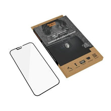 Заредете изображение във визуализатора на галерията – PanzerGlass E2E Microfracture Antibacterial Glass with Camera Cover with Swarovsky Crystal for iPhone 13 Pro Max - with Black Frame
