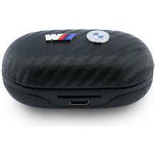 Заредете изображение във визуализатора на галерията – Wireless earphones ENC BMW TWS Carbon Metal Logo BMW001141 black
